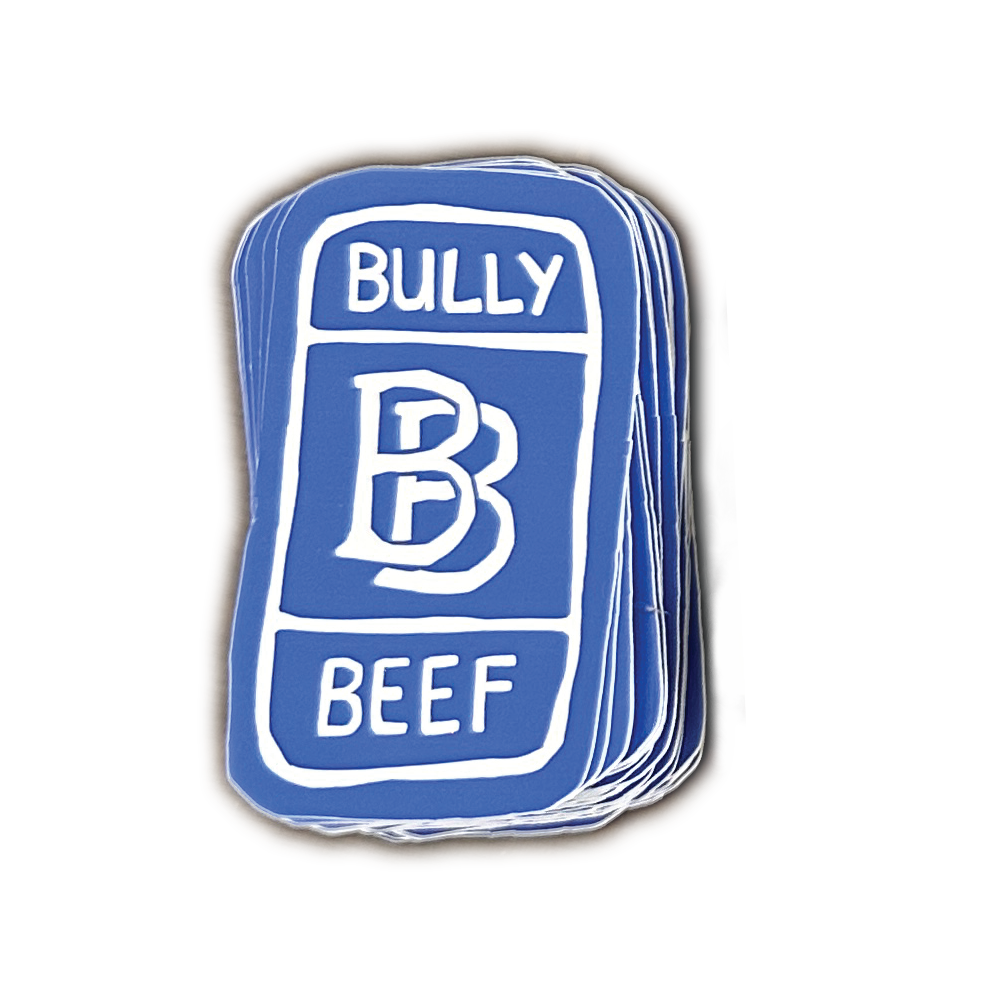 Bully Beef Sticker