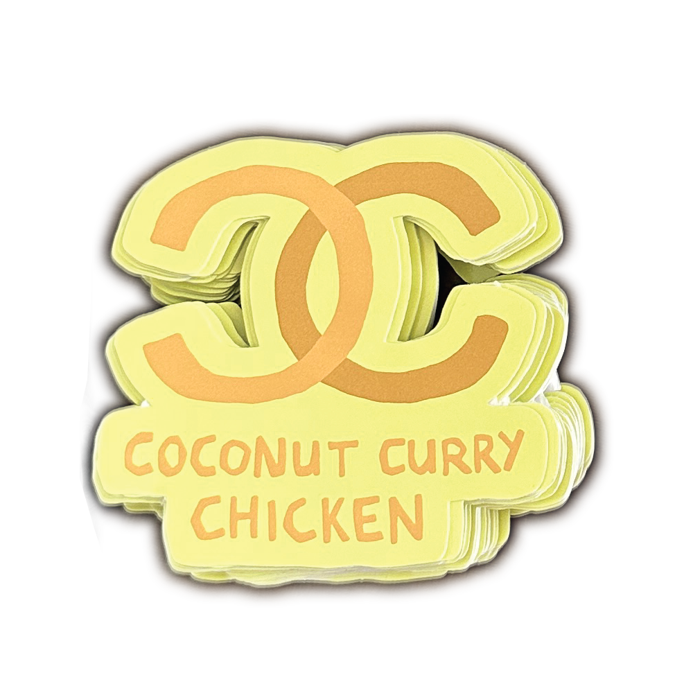 Coconut Curry Chicken Sticker